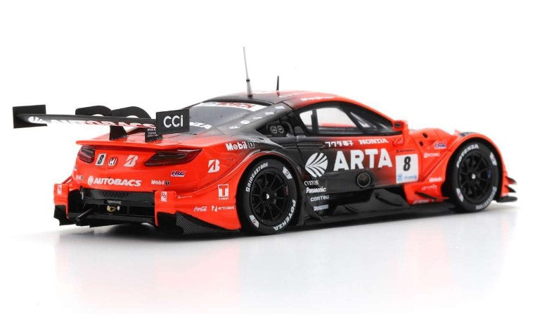 SGT023 SPARK 1:43 ARTA NSX-GT #8 GT500 SUPER GT 2022 Tomoki Nojiri - Nirei Fukuzumi