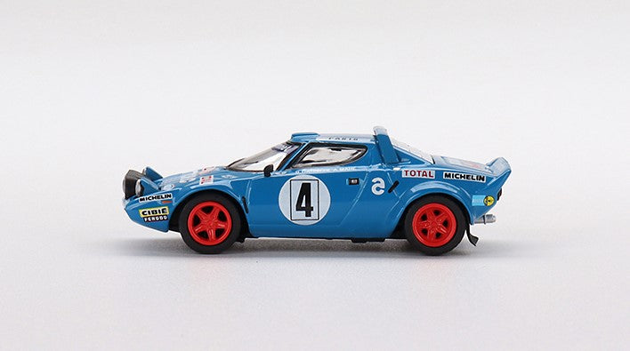 MGT00504-L TSM MINI-GT 1:64 Lancia Stratos HF Monte Carlo 1979 #4 LHD