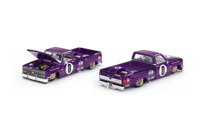 KHMG084 TSM MINI-GT 1:64 Chevrolet Silverado Dually KAIDO V1 LHD model car