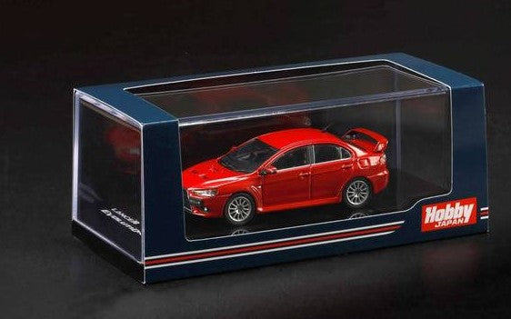 [ Back-order ] Hobby Japan HJ641053AR 1:64 Mitsubishi LANCER EVOLUTION 10 Red Metallic