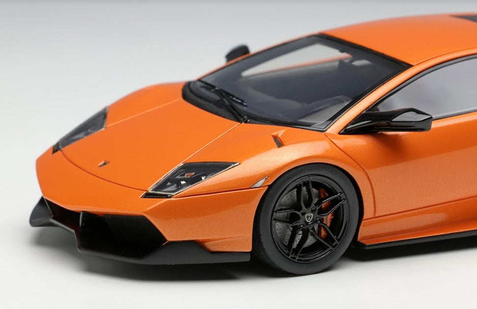 [ Back-order ] Make Up EIDOLON EM336B 1:43 Lamborghini Murcielago LP670-4 SV 2009 Pearl Orange