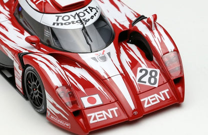 [ Back-order ] Make Up VISION VM222B 1:43 Toyota TS020 Toyota Motorsport Le Mans 24h 1998 No.28