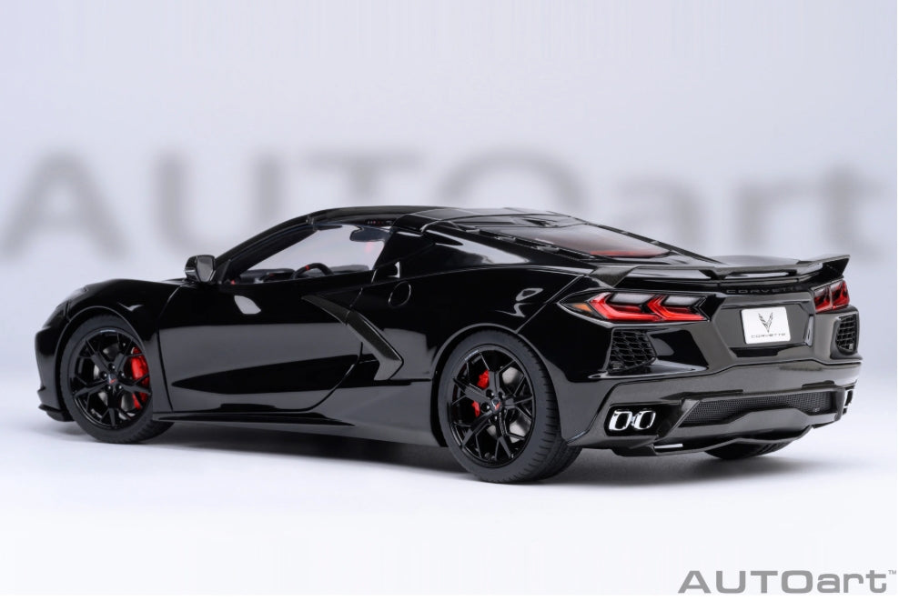 71280 AUTOart 1:18 Chevrolet Corvette (C8) Stingray Z51 Black