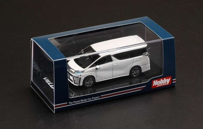 [ Back-order ] Hobby Japan HJ642028WP 1:64 Toyota VELLFIRE (H30W) Z "G" edition 2.5L White Pearl Crystal Shine