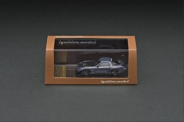 IG2724 ignition model 1:64 Mazda FEED RX-7 (FD3S) Maou Gun Metallic Resin