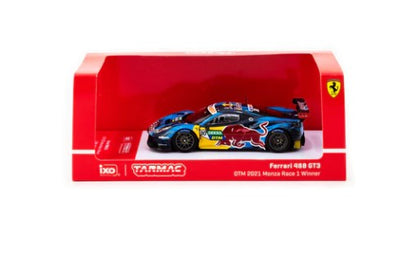 T64-072-21DTM30 Tarmac Works 1:64 Ferrari 488 GT3 DTM 2021 Monza Race 1 Winner