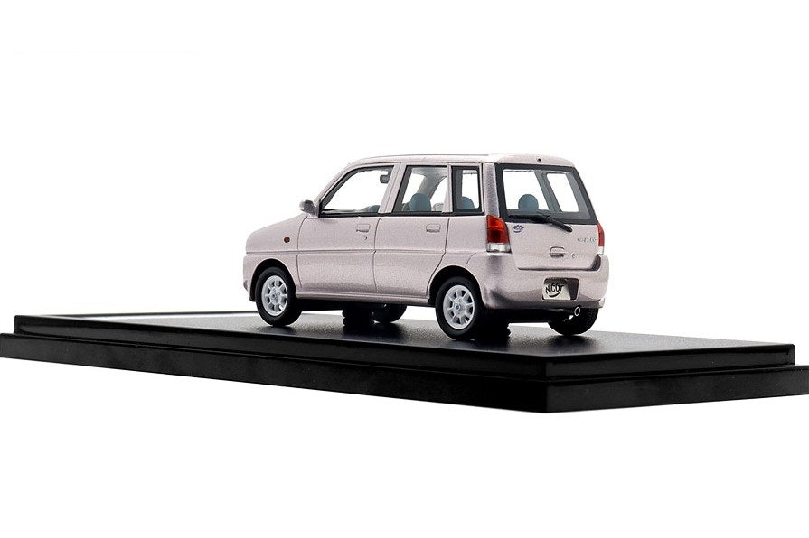 [ Back-order ] Hi-Story HS432PK 1:43 SUBARU PLEO NICOT (2002) Frosty Rose Metallic Resin