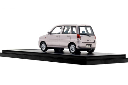 [ Back-order ] Hi-Story HS432PK 1:43 SUBARU PLEO NICOT (2002) Frosty Rose Metallic Resin