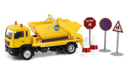 [ Back-order ] TINY MTH009 1:64 MAN Skiploader Diecast