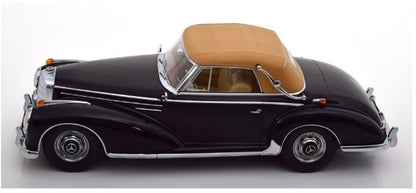 KKDC180943 KK scale 1:18 Mercedes 300 SC W188 Cabrio closed 1957 Black