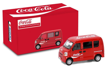 [ Back-order ] TINY COKE054 Tiny City 1:64 Suzuki Every Coca-Cola Red Diecast