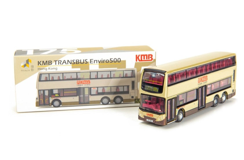 [ Back-order ] TINY KMB2019006 1:110 Tiny City No.175 KMB ADL Enviro500 (88x) Diecast