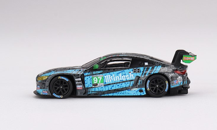 MGT00647-L TSM MINI-GT 1:64 BMW M4 GT3 IMSA Laguna Seca GTD 2023 #97 Turner Motorsports LHD