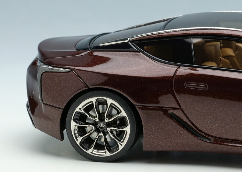 [ Back-order ] Make Up EIDOLON EM558G 1:43 Lexus LC500 "L Package" 2017 Amber Crystal Shine