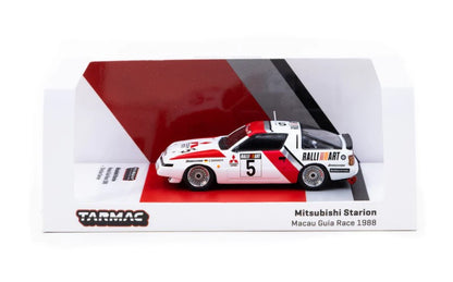 T64-055-88MGP05 Tarmac Works 1:64 Mitsubishi Starion Macau Guia Race 1988