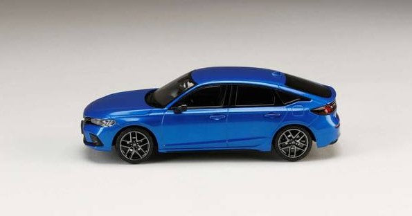 [ Back-order ] Hobby Japan HJ433003BL 1:43 Honda civic (FL4) e:HEV Plemium Crystal Blue Metallic