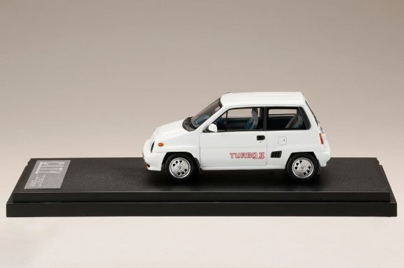 [ Back-order ] MARK43 PM43139AW 1:43 Honda CITY TURBO II 1983 With Option Aluminum Wheel GREEK WHITE