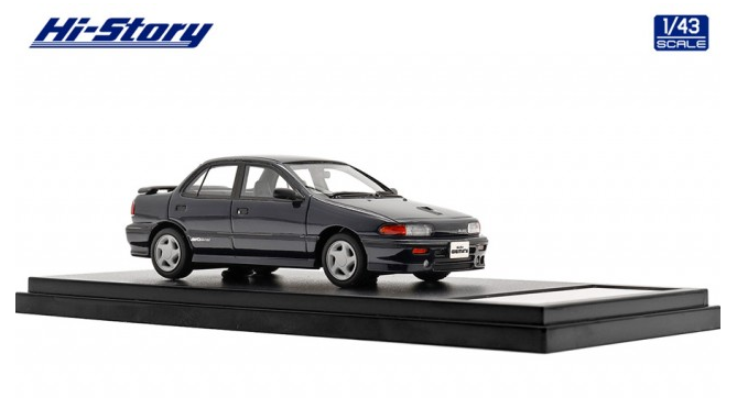 [ Back-order ] Hi-Story HS386BL 1:43 ISUZU GEMINI R 4WD (1990) Customized Mystic Blue Mica Resin