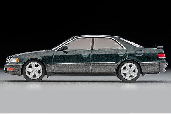 LV-N299b TOMYTEC Tomica LV NEO 1:64 Toyota Mark II 2.5 Tourer V (Dark Green/Gray) 1998 325048