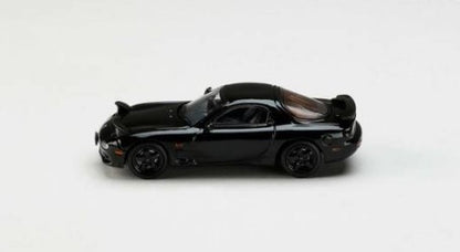 [ Back-order ] Hobby Japan HJ644007BBK 1:64 MAZDA RX-7 (FD3S) TYPE RS-R / Rotary Engine 30th Brilliant Black Die-cast