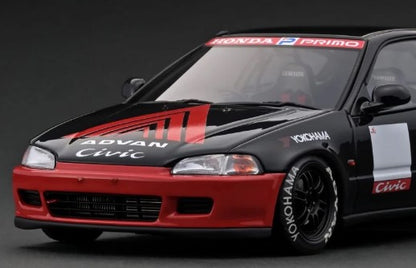 [ Back-order ] ignition model IG3046 1:18 Honda CIVIC (EG6) Black/Red