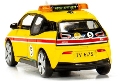 [ Back-order ] TINY ATC64624 1:64 Tiny City No.168 BMW i3 Hong Kong Airport (Airfield Patrol Vehicle) Diecast