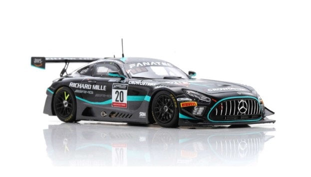 SB520 SPARK 1:43 Mercedes AMG GT3 #20 SPS Automotive Performance Winner Bronze Cup class 24h SPA 2022 T. Muller - G. Kurtz