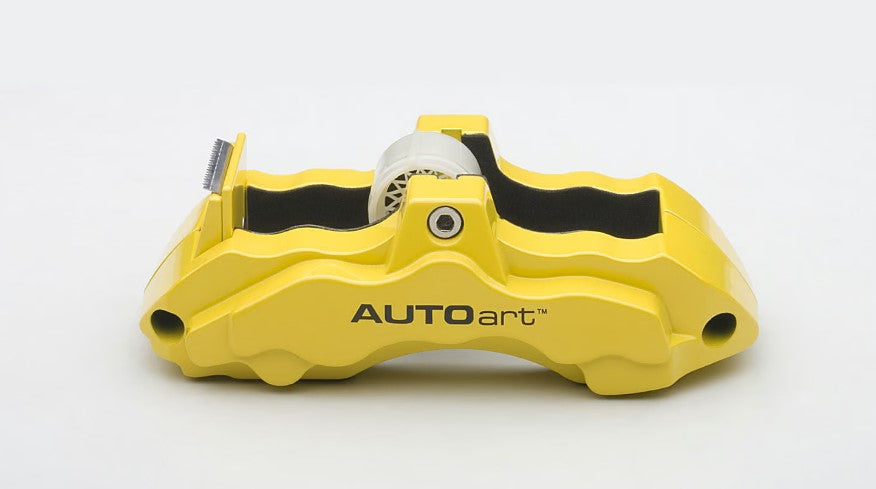 [ Back-order ] AUTOart 40274 Brake Caliper Tape Dispenser Yellow Die-cast