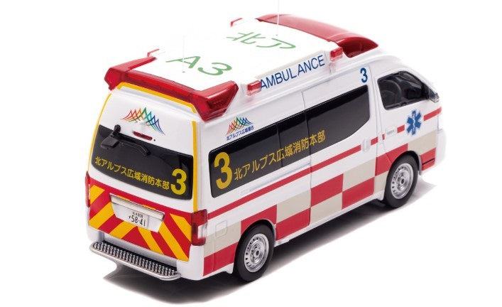 CN432203 CAR-NEL 1:43 Nissan Paramedic 2022 Nagano, Japan Northern Alps