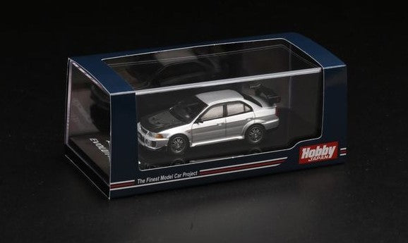 [ Back-order ] Hobby Japan HJ641032BS 1:64 Mitsubishi LANCER GSR EVOLUTION 5 (CP9A) 1998 Customized Version Silver