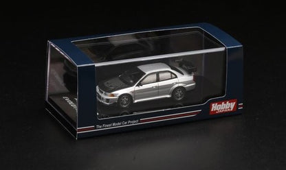 [ Back-order ] Hobby Japan HJ641032BS 1:64 Mitsubishi LANCER GSR EVOLUTION 5 (CP9A) 1998 Customized Version Silver