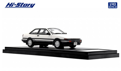 [ Back-order ] Hi-Story HS452WH 1:43 Toyoya SPRINTER TRUENO 2dr GT APEX (1983) High Tech Twton Resin