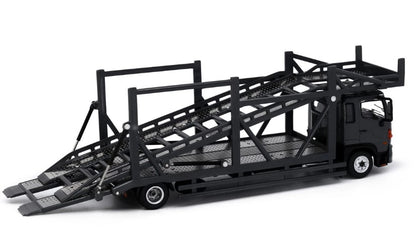 [ Back-order ] TINY ATC66030-A 1:64 Tiny City Hino 500 (Hino Ranger) Car Carrier Black Diecast