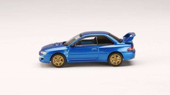 [ Back-order ] Hobby Japan HJ644041BBL 1:64 Subaru IMPREZA 22B Sti Version (GC8kai) / Rally Customized Version Sonic Blue Mica