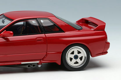 [ Back-order ] Make Up EIDOLON EM411 1:43 Nissan Skyline GT-R (BNR32) Gr.A 1991 Red