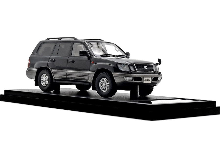 [ Back-order ] Hi-Story HS439BK 1:43 Toyota LAND CRUISER CYGNUS (2001) Black Resin