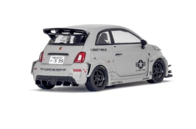 MC221-fi TSM MINI-GT 1:64 Abarth 595 LB-WORKS x Abarth Works Fighters (LBWK Exclusive Blister Box)