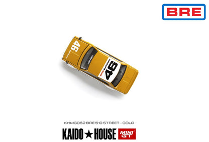 KHMG052 TSM MINI-GT 1:64 Datsun 510 Street BRE510 V3 KAIDO HOUSE LHD