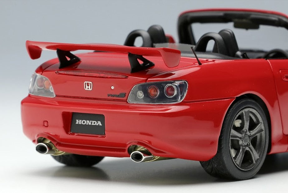 [ Back-order ] Make Up EIDOLON EM678E 1:43 Honda S2000 (AP2) Type S 2007 New Formula Red