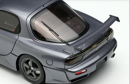 [ Back-order ] Make Up EIDOLON EM589B 1:43 Mazda RX-7 (FD3S) Mazdaspeed GT Concept Titanium Gray Metallic