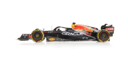 417220101 MINICHAMPS 1:43 Oracle Red Bull Racing RB18 Max Verstappen Saudi Arabia GP 2022 Winner