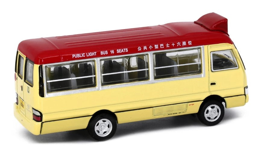 [ Back-order ] TINY ATC65497 1:76 Tiny City No.08 Toyota Coaster Mini Bus Red (Yuen Long) Diecast