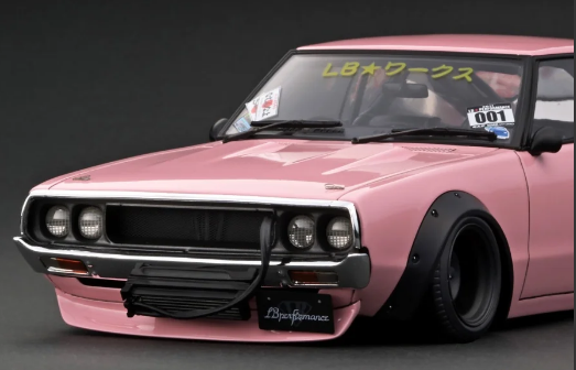 [ Back-order ] ignition model IG3214 1:18 LB-WORKS Kenmeri 2Dr Pink