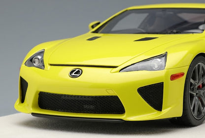 [ Back-order ] Make Up EIDOLON EML043D 1:18 Lexus LFA 2010 Pearl Yellow