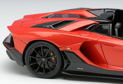 [ Back-order ] Make Up EIDOLON EM638C 1:43 Lamborghini Aventador LP780-4 Ultime Roadster 2021 (Nileo Wheels) Orange