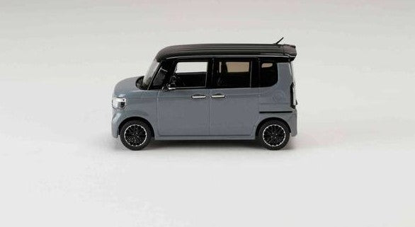 [ Back-order ] Hobby Japan HJ431006GP 1:43 Honda N-BOX CUSTOM Slate Grey Pearl & Black