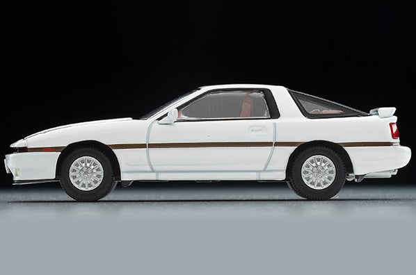 LV-N106e TOMYTEC Tomica 1:64 Toyota Supra 3.0 GT Turbo White 1986