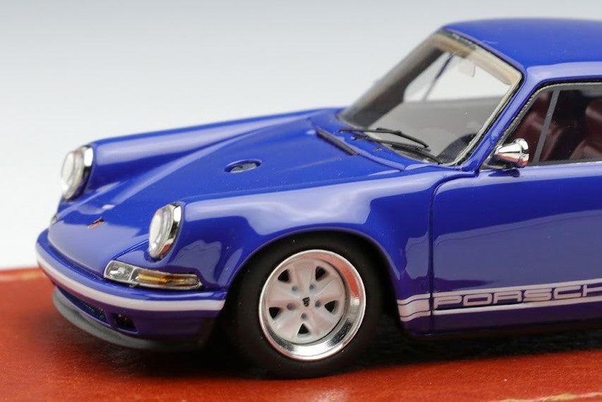 [ Back-order ] Make Up Titan64 TM001J 1:64 Singer 911(964) Coupe Blue