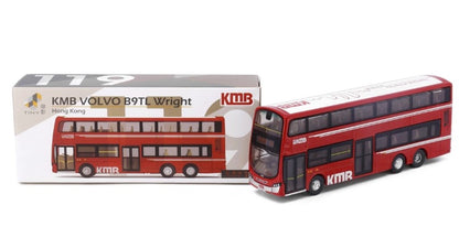 [ Back-order ] TINY KMB2020108 1:110 Tiny City No.119 KMB VOLVO B9TL Wright (16) Diecast