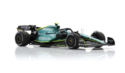 S8552 SPARK 1:43 Aston Martin AMR22 #5 Aramco Cognizant Abu Dhabi GP 2022 "Last Race" S.Vettel